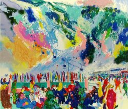 Leroy Neiman Aspen Mountain Rendezvous