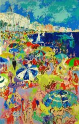 Leroy Neiman Beach at Cannes