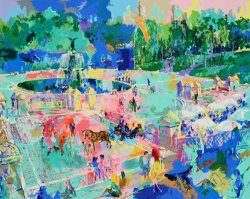 Leroy Neiman Bethesda Fountain Central Park