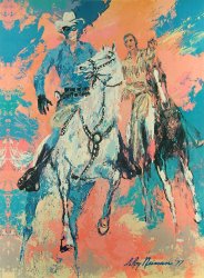 Leroy Neiman Lone Ranger And Tonto