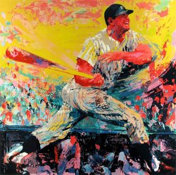 Leroy Neiman Mickey Mantle