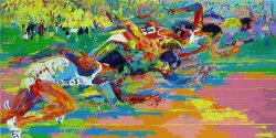 Leroy Neiman Olympic Track