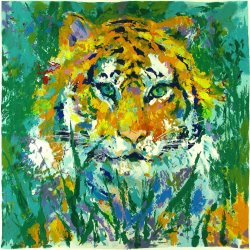 Leroy Neiman Portrait of The Tiger