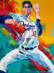 Leroy Neiman Sandy Koufax