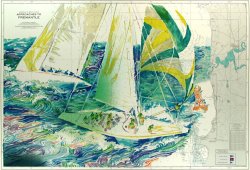 Leroy Neiman The America's Cup Australia