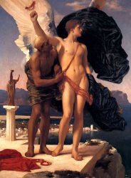Lord Frederick Leighton Daedalus And Icarus
