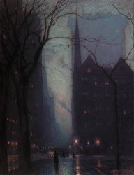 Lowell Birge Harrison Fifth Avenue at Twilight