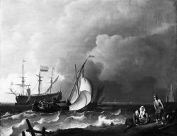 Ludolf Backhuysen Rough Sea