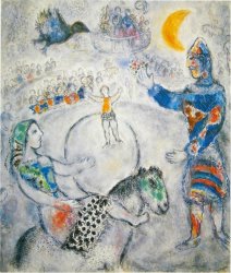 Marc Chagall The Big Grey Circus
