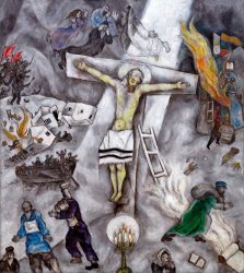 Marc Chagall White Crucifixion 1938
