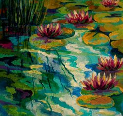 Marion Rose Lily Pond II