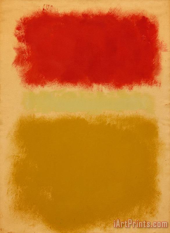 Untitled painting - Mark Rothko Untitled Art Print Untitled painting - Mark Rothko Untitled Art Print