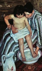 Mary Cassatt Child's Bath