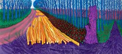 David Hockney Winter Timber, 2009