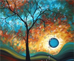 Megan Aroon Duncanson Aqua Burn