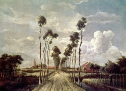 Meindert Hobbema The Avenue at Middelharnis