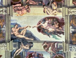 Michelangelo Sistine Chapel Ceiling Creation of Adam