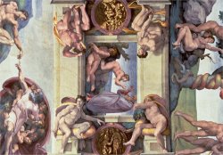 Michelangelo Buonarroti Sistine Chapel Ceiling The Creation of Eve 1510