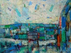 Mordecai Ardon View of The Wall