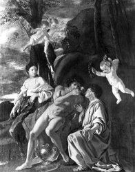 Nicolas Poussin Inspiration of Anacreon