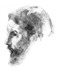 Odilon Redon Portrait of Bonnard (artist's Proof)