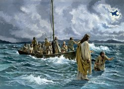 Others Christ walking on the Sea of Galilee