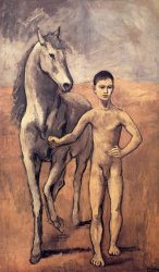 Pablo Picasso Boy Leading a Horse 1906