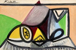 Pablo Picasso Citrons Et Verre, 1944