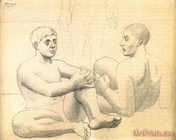 Pablo Picasso Two Bathers