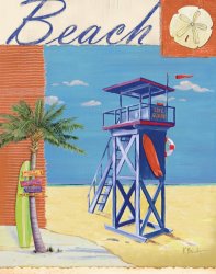 Paul Brent Lifeguard Collage III