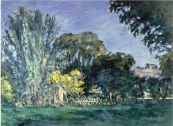 Paul Cezanne Arbres Au Jas De Bouffan C 1875 6