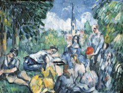 Paul Cezanne Dejeuner Sur L Herbe 1876 77 Oil on Canvas