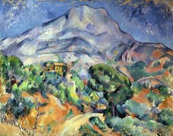 Paul Cezanne Mont Sainte Victoire Seen From La Route Du Tholonet