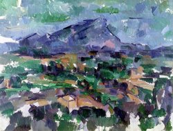 Paul Cezanne Montagne Sainte Victoire 1904 06