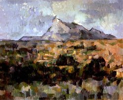 Paul Cezanne Montagne Sainte Victoire Circa 1882 85