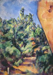 Paul Cezanne Red Rock