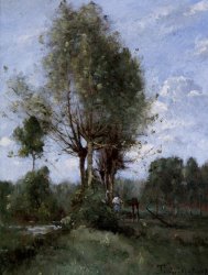 Paul Desire Trouillebert Le Faucheur Pres De La Riviere