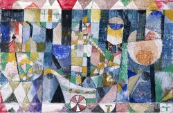 Paul Klee Hafenbild Raddampfer 1918 142