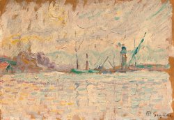 Paul Signac Saint Tropez. Le Phare, 1895