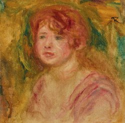 Pierre Auguste Renoir Andree En Buste, 1915