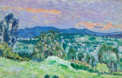 Pierre Bonnard Paysage De Saint Tropez