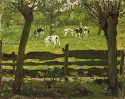Piet Mondrian Vaches Sur Le Pre, 1905