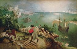 Pieter the Elder Bruegel Landscape with the Fall of Icarus