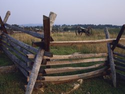 Raymond Gehman Cannons at Antietam National Battlefield
