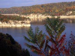 Raymond Gehman Cliffs And Autumn Hues Along The Gauley River