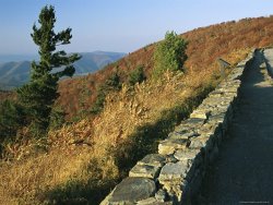Raymond Gehman Scenic View on Mountainside at Tanners Ridge Overlook
