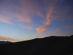 Raymond Gehman Sunrise Over Mountains in Death Valley National Park