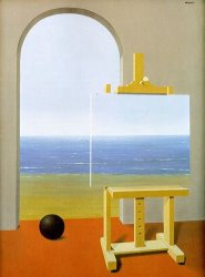 rene magritte The Human Condition 1935