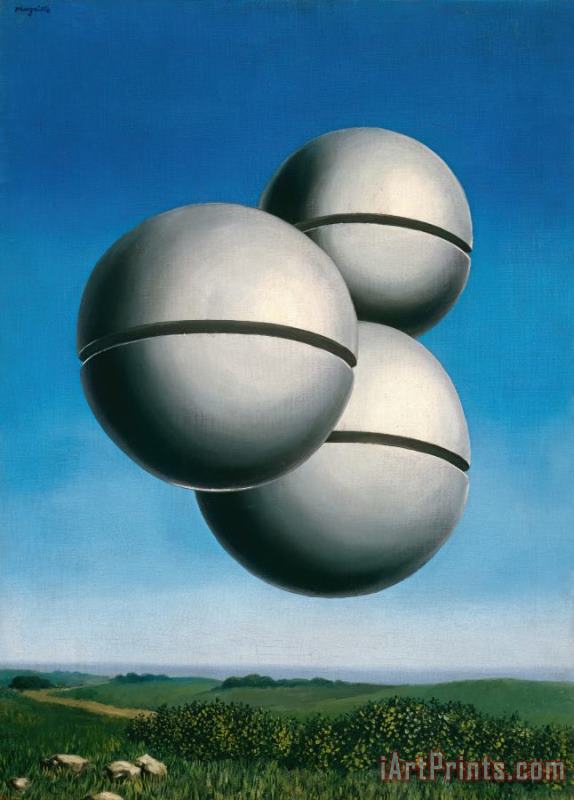 Voice of Space painting - rene magritte Voice of Space Art Print Voice of Space painting - rene magritte Voice of Space Art Print