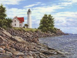 Richard De Wolfe Tibbetts Point Lighthouse